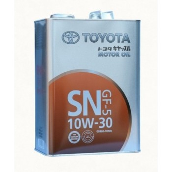 Моторное масло TOYOTA Motor Oil GF-5 10W30