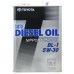Моторное масло TOYOTA Castle Diesel Oil DL-1 5W30