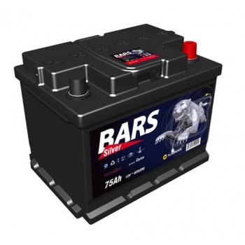 Аккумулятор Кайнар Bars Silver 75Ah/620 лев+/прямая 278*175*190