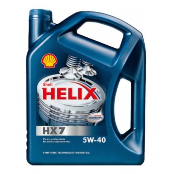 Моторное масло SHELL Helix HX7 5W40 Моторное масло SHELL Helix HX7 5W40