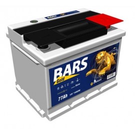 Аккумулятор Кайнар Bars Gold 77Ah/620 лев+/прямая 278*175*190
