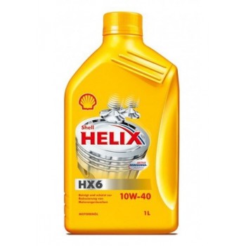 Моторное масло SHELL Helix HX6 10W40