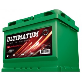Аккумулятор Аком Ultimatum 60Ah/550 прав+/обратная 242*175*190