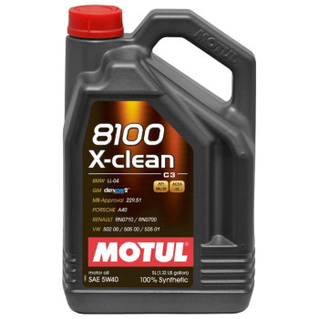 Моторное масло MOTUL 8100 X-clean 5W40
