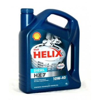 Моторное масло SHELL Helix HX7 Diesel (Plus 10W40 Моторное масло SHELL Helix HX7 Diesel (Plus 10W40