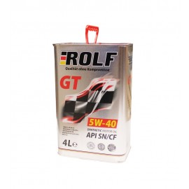 Моторное масло Rolf GT 5W40 SN/CF