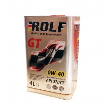 Моторное масло Rolf GT 0W40