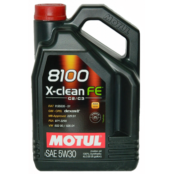 Моторное масло MOTUL 8100 X-Clean FE 5W30