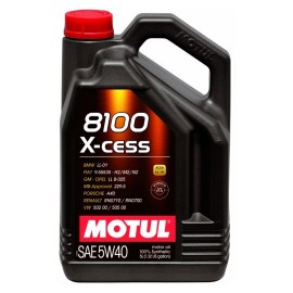 Моторное масло MOTUL 8100 X-cess 5W40 Моторное масло MOTUL 8100 X-cess 5W40